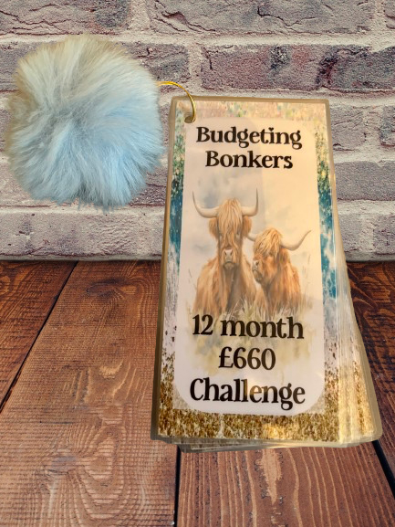 12 month highland cow savings challenge £660